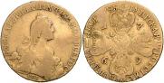 10 roubles 1769 year