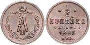 1/2 копейки 1883 года