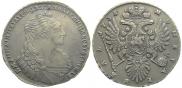 1 rouble 1735 year
