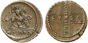 1 копейка 1729 года