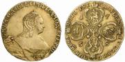 5 roubles 1758 year