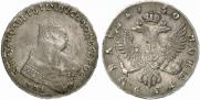 1 rouble 1750 year