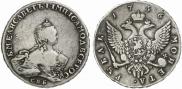 1 рубль 1756 года