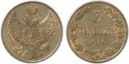 3 grosze 1840 year