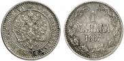 1 markka 1867 year