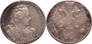 1 rouble 1731 year