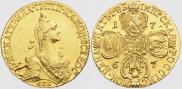 5 roubles 1767 year