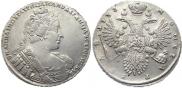 1 rouble 1733 year