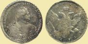 1 rouble 1737 year