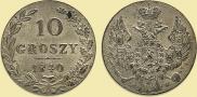10 groszy 1840 year