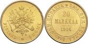 20 markkaa 1904 year