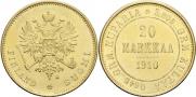 20 марок 1910 года