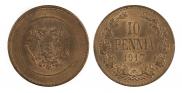 10 pennia 1917 year