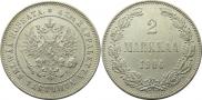 2 markkaa 1906 year
