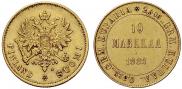 10 markkaa 1882 year