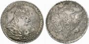 1 rouble 1737 year