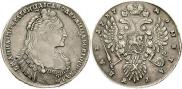 1 rouble 1737 year