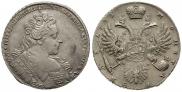 1 рубль 1731 года