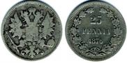 25 пенни 1876 года