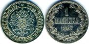 1 markka 1867 year