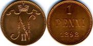 1 penni 1898 year