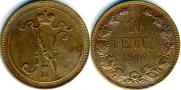 10 pennia 1900 year