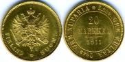 20 markkaa 1911 year