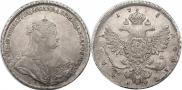 1 рубль 1738 года