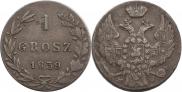 1 grosz 1839 year