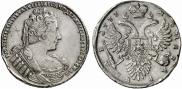 1 рубль 1733 года