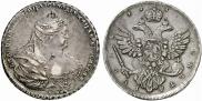 1 рубль 1737 года