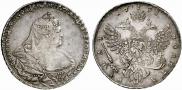 1 rouble 1738 year