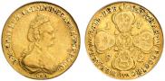 5 roubles 1782 year