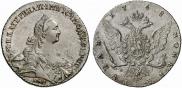 1 rouble 1768 year