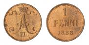 1 penni 1888 year
