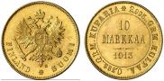10 markkaa 1913 year