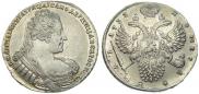 1 рубль 1733 года