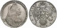 1 rouble 1734 year