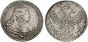 1 рубль 1739 года