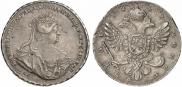 1 rouble 1740 year