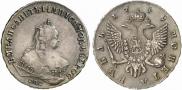 1 rouble 1749 year