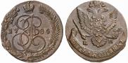 5 kopecks 1784 year