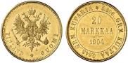 20 markkaa 1904 year