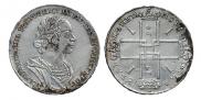 1 rouble 1724 year