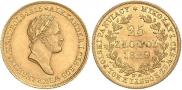 25 złotych 1829 year