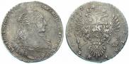 1 rouble 1737 year