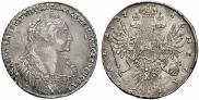 1 rouble 1737 year