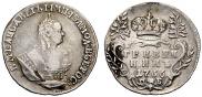 Grivennik 1756 year