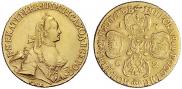 5 roubles 1762 year