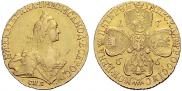 5 roubles 1766 year